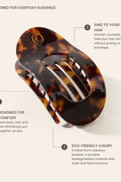 Lenoites Flat Hair Clip