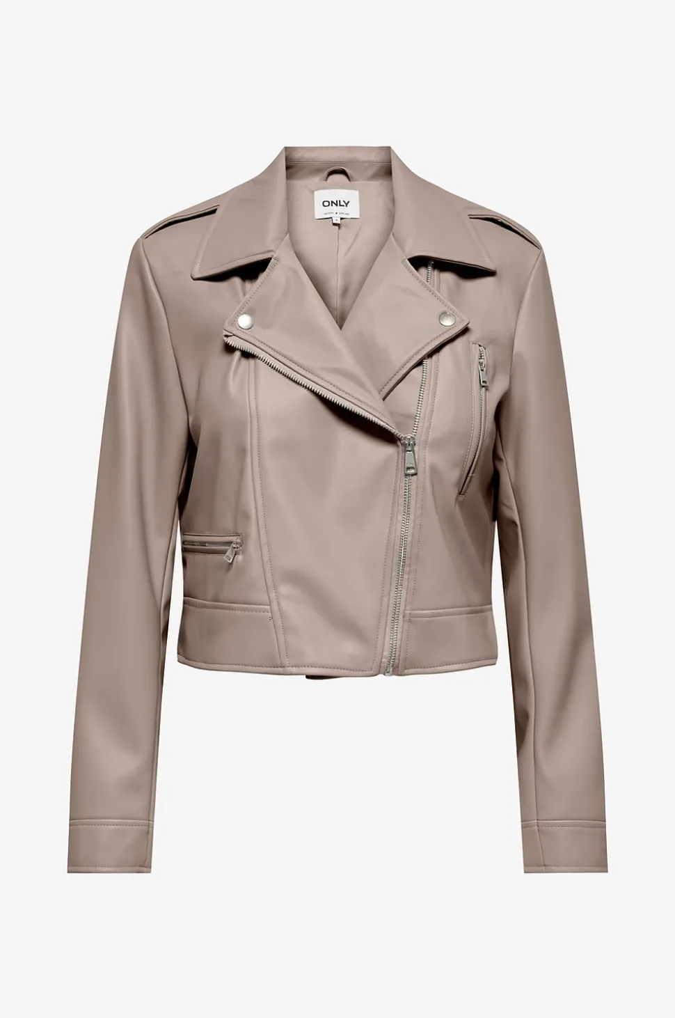 Only Carmakoma Bikerjacka carCarmen Faux Leather Biker Otw NO