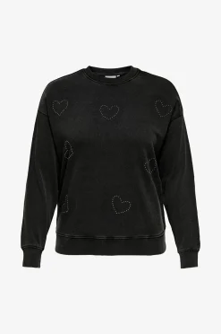 Only Carmakoma Sweatshirt carInda L/S O-neck Swt Jrs