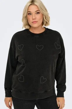 Only Carmakoma Sweatshirt carInda L/S O-neck Swt Jrs