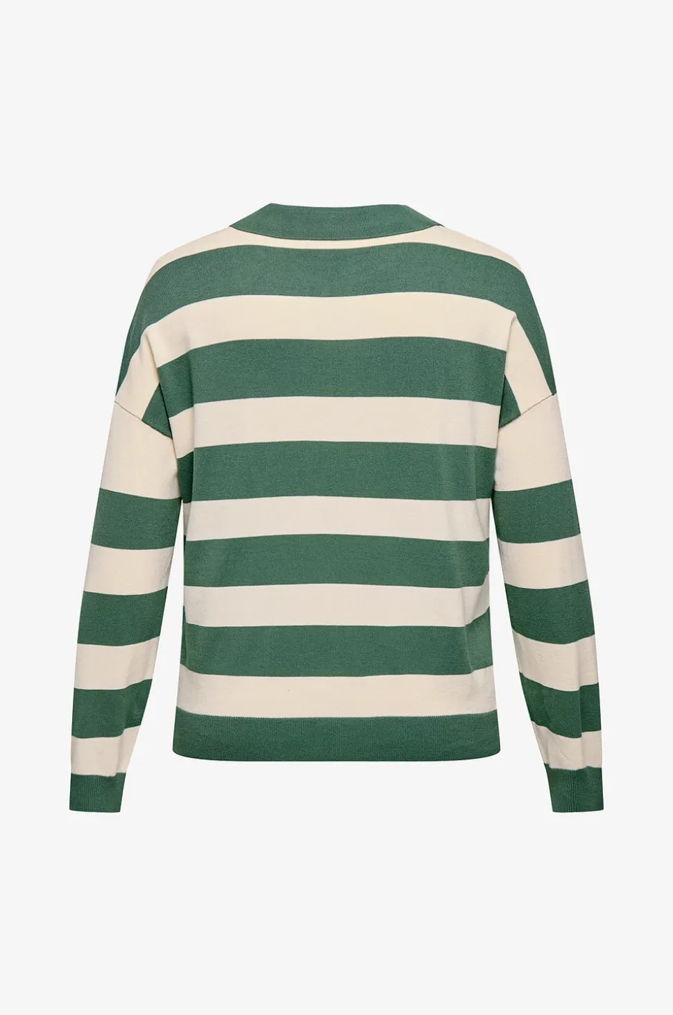 Only Carmakoma Tröja Carmeddie Life LS Stripe Collar Pul