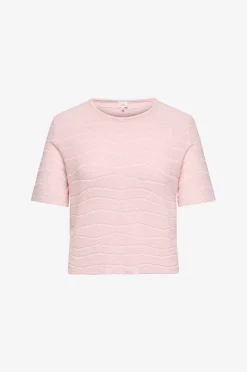 Only Carmakoma Tröja carSunny SS O-neck Loose Tee Knt