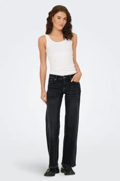 Only Jeans onlJudy-O LW Wide Leg Dnm Tai850