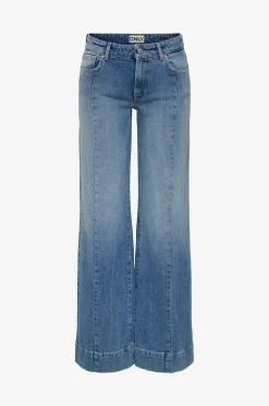 Only Jeans onlJuicy HW Pleat Wide Dnm Rea