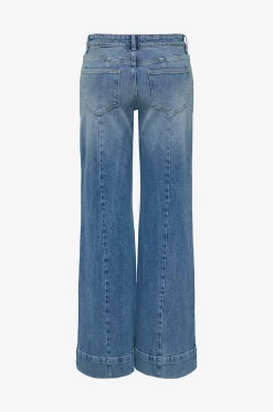 Only Jeans onlJuicy HW Pleat Wide Dnm Rea