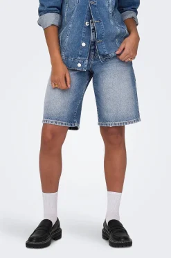 Only Jeansshorts onlMate Reg Baggy Long Shorts Dnm N