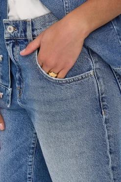 Only Jeansshorts onlMate Reg Baggy Long Shorts Dnm N