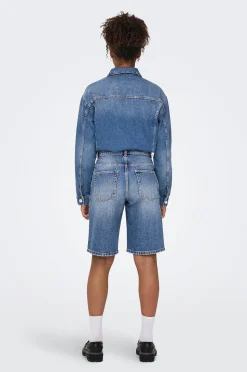 Only Jeansshorts onlMate Reg Baggy Long Shorts Dnm N