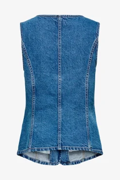 Only Jeansväst onlGiulina S/L Button