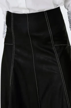 Only Kjol OnlJosie Faux Leather Skirt CC Otw