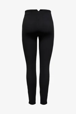 Only Leggings Onlpeony Life HW Rib Zip Legging CC