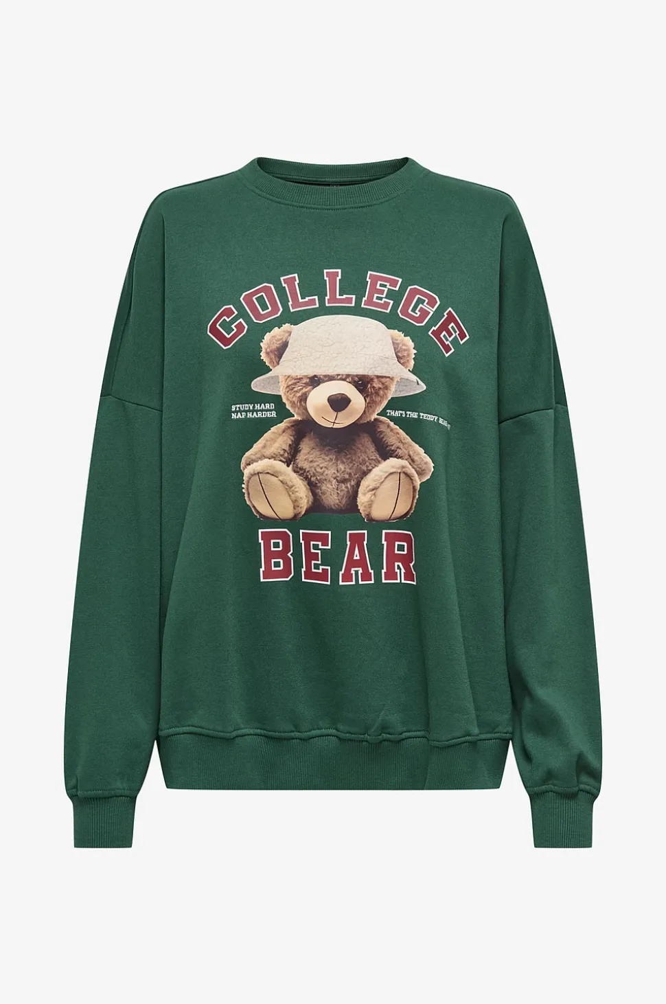 Only Sweatshirt onlBila L/s Bear O-neck