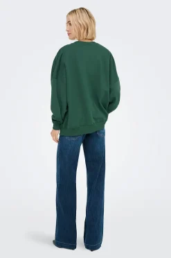 Only Sweatshirt onlBila L/s Bear O-neck