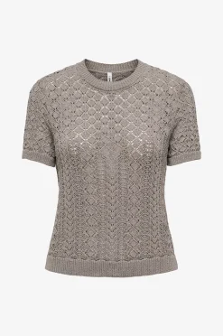 Only Tröja onlSaga SS O-neck Knt