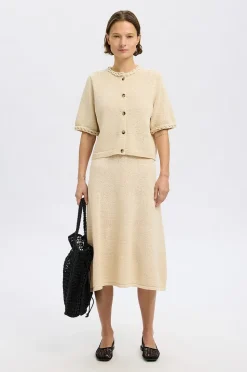 Selected Women Kjol slfAlma MW Knit Skirt