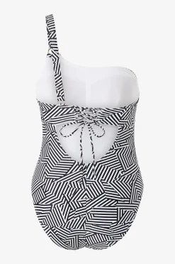 Speedo Baddräkt Shaping Printed Asymmetric 1 Piece