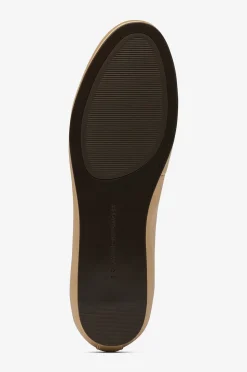 Tommy Hilfiger Ballerinaskor Gold Leather Ballerina