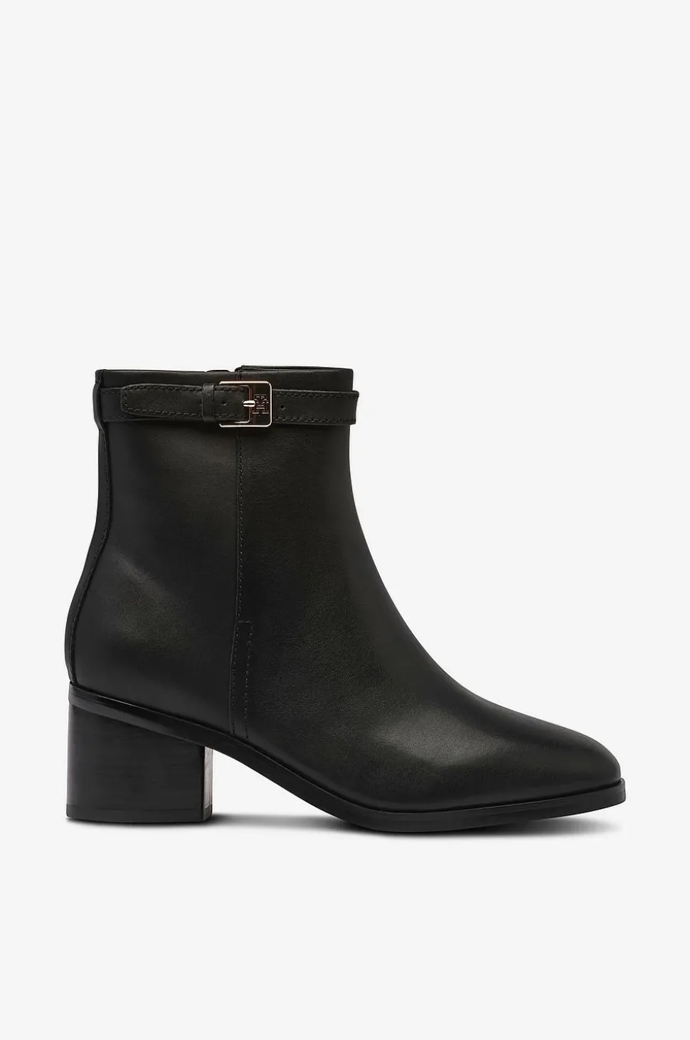 Tommy Hilfiger Boots TH Buckle Riding Mid Heel