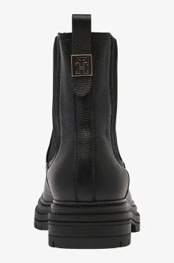 Tommy Hilfiger Chelseaboots TH Plaque Pebble Chelsea Warm