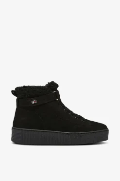 Tommy Hilfiger Kängor Faux Fur Nubuck Low Lace-up