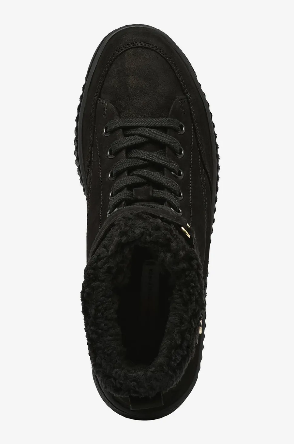 Tommy Hilfiger Kängor Faux Fur Nubuck Low Lace-up