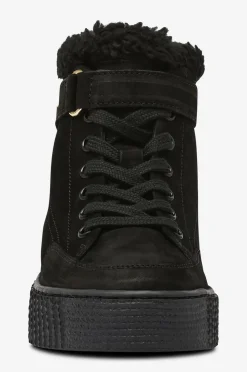 Tommy Hilfiger Kängor Faux Fur Nubuck Low Lace-up
