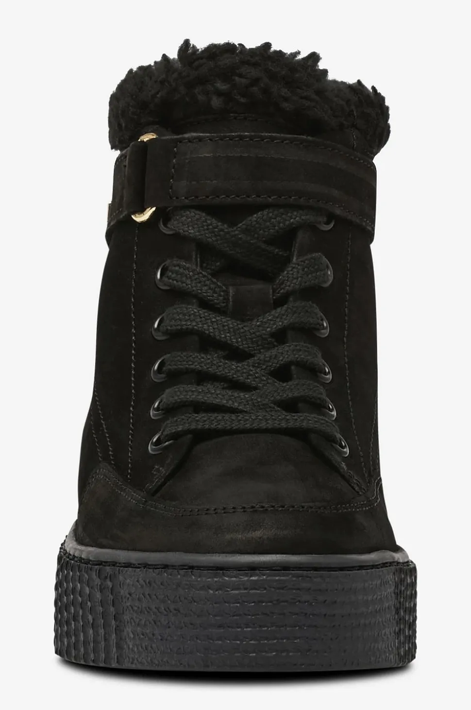 Tommy Hilfiger Kängor Faux Fur Nubuck Low Lace-up