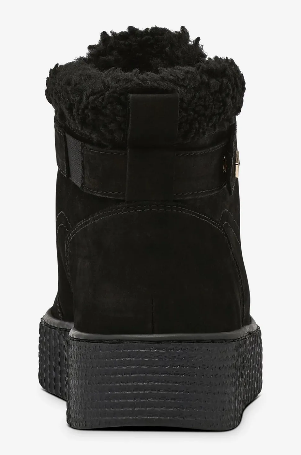Tommy Hilfiger Kängor Faux Fur Nubuck Low Lace-up
