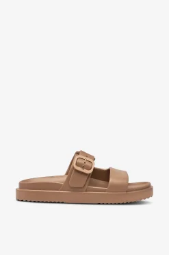 Tommy Hilfiger Sandaler TH Double Strap Sandal Pearl