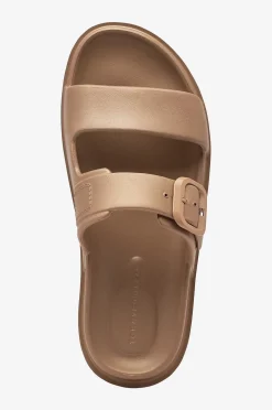 Tommy Hilfiger Sandaler TH Double Strap Sandal Pearl
