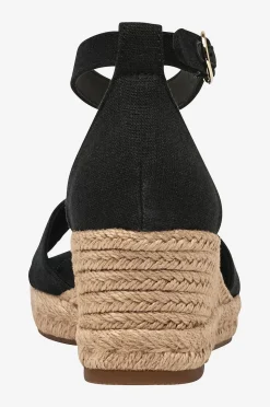 Tommy Hilfiger Sandaletter Mid Wedge Espad X Cross
