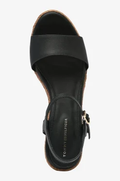 Tommy Hilfiger Sandaletter Mid Wedge Espad Leather