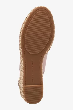 Tommy Hilfiger Sandaletter Mid Wedge Espad Slingback Speck