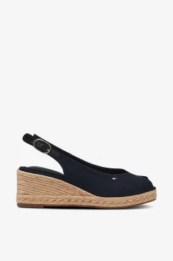 Tommy Hilfiger Sandalett Mid Wedge Espad Slingback