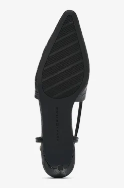 Tommy Hilfiger Slingbacks Croc Slanted Heel