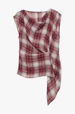 Vero Moda Blus Vmphoenix Sl Knot Asm Top Wvn Exp