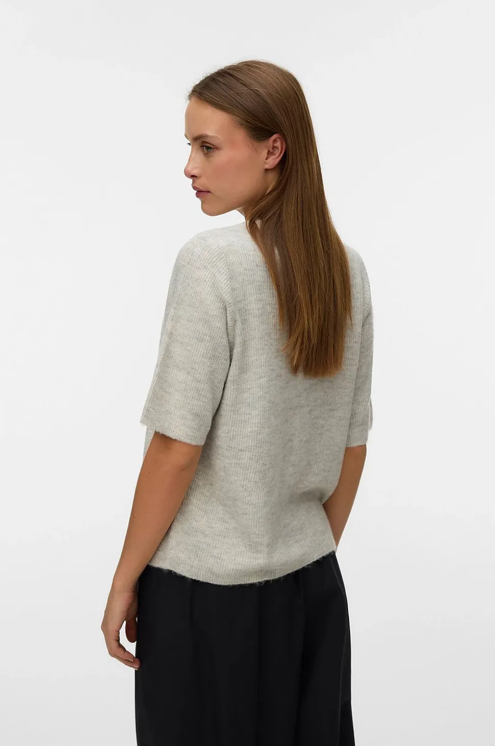 Vero Moda Cardigan vmLefile 2/4 O-neck Pearl Cardigan