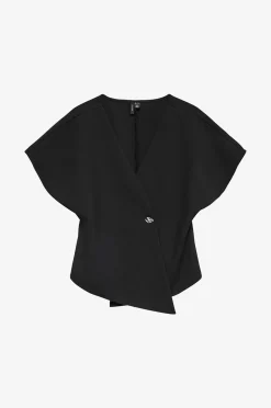 Vero Moda Topp vmSonja SS V-neck Top Wvn Exp