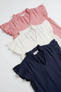 Vila Blus viAnu S/L V-neck