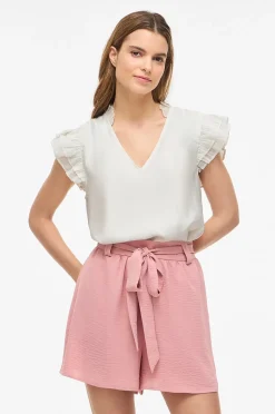 Vila Blus viAnu S/L V-neck
