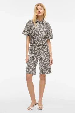Vila Jeansshorts viChia HW Long Denim Shorts