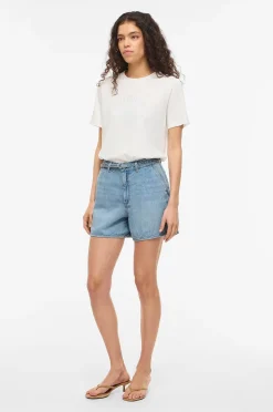 Vila Jeansshorts viKiki HW Belt Denim