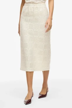 Vila Kjol viNovira HW Midi Skirt