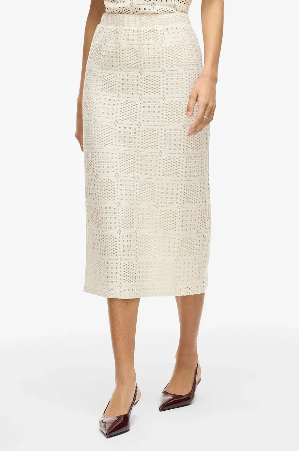 Vila Kjol viNovira HW Midi Skirt