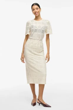 Vila Kjol viNovira HW Midi Skirt