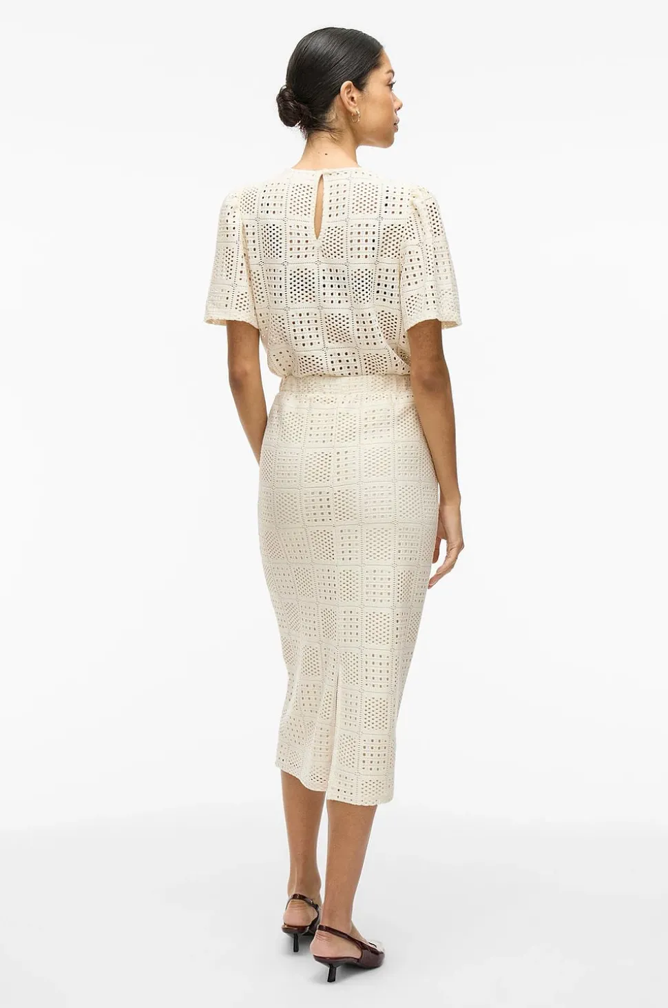 Vila Kjol viNovira HW Midi Skirt