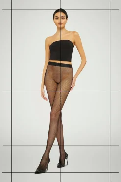 Wolford Strumpbyxor Twenties Fishnet Tights