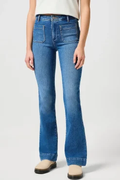 Wrangler Jeans Flare Raven