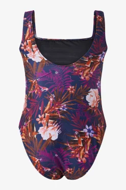 Zizzi Baddräkt sMia H Swimsuit Aop