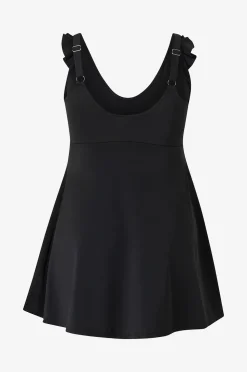 Zizzi Badklänning Stima Frill Swim Dress